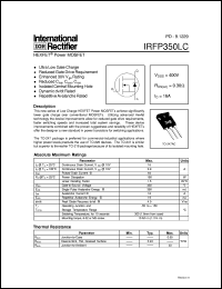 Click here to download IRFP350LC Datasheet
