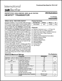 Click here to download IRHNA9064 Datasheet