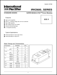 Click here to download IRKD60012 Datasheet