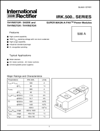 Click here to download IRKH50014 Datasheet