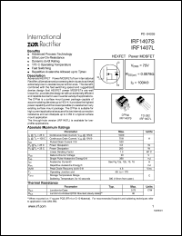 Click here to download IRF1407L Datasheet