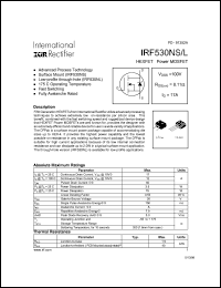 Click here to download IRF530NL Datasheet