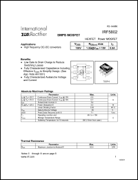 Click here to download IRF5802 Datasheet