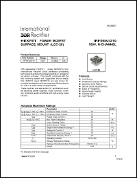 Click here to download IRF5EA1310 Datasheet