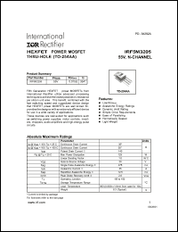 Click here to download IRF5M3205 Datasheet