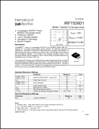 Click here to download IRF7526D1 Datasheet