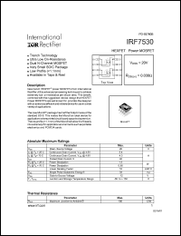 Click here to download IRF7530 Datasheet