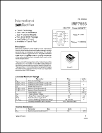 Click here to download IRF7555 Datasheet