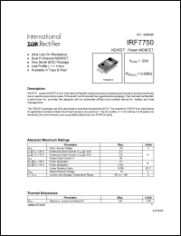 Click here to download IRF7750 Datasheet