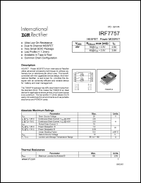 Click here to download IRF7757 Datasheet