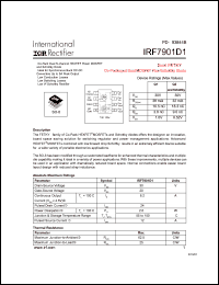 Click here to download IRF7901D1 Datasheet