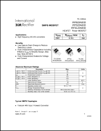 Click here to download IRFB23N20 Datasheet