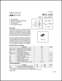 Click here to download IRFL1006 Datasheet