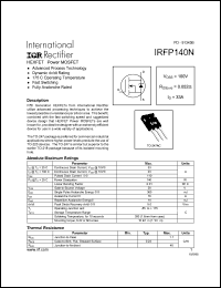 Click here to download IRFP140 Datasheet