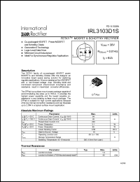 Click here to download IRL3103D1 Datasheet
