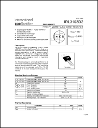 Click here to download IRL3103D2 Datasheet
