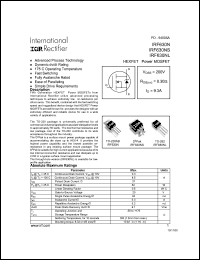 Click here to download IRF630NS Datasheet