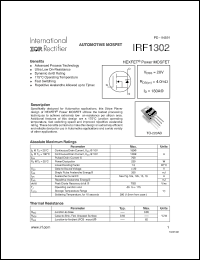 Click here to download IRF1302 Datasheet