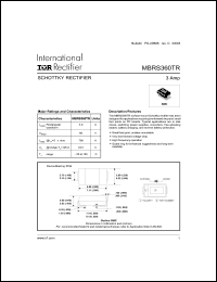 Click here to download MBRS360TR Datasheet