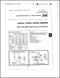 Click here to download 40HFL100S05 Datasheet