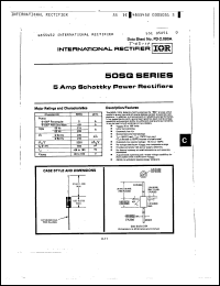 Click here to download 50SQ040 Datasheet