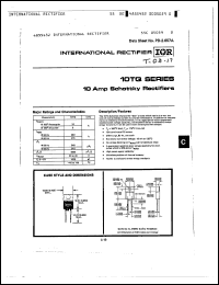 Click here to download 10TQ035 Datasheet