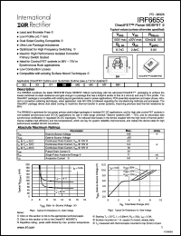 Click here to download IRF6655 Datasheet