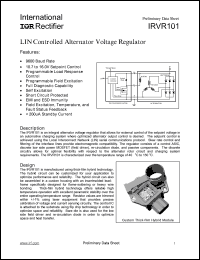 Click here to download IRVR101 Datasheet
