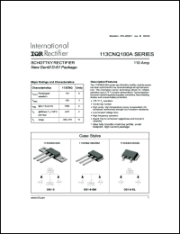 Click here to download 113CNQ100ASL Datasheet