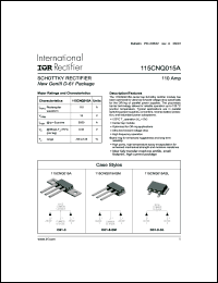 Click here to download 115CNQ015A Datasheet