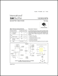 Click here to download 12CWQ10 Datasheet