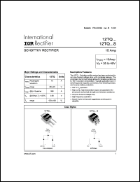 Click here to download 12TQ Datasheet