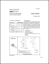 Click here to download 16SCYQ045C Datasheet