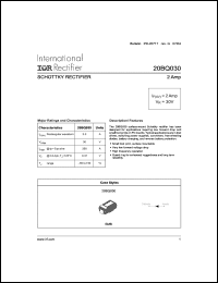 Click here to download 20BQ030PbF Datasheet