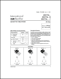 Click here to download 20CTQ040S Datasheet