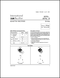 Click here to download 20TQ045S Datasheet