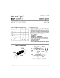 Click here to download 225CNQ Datasheet