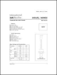 Click here to download 240UR060D Datasheet