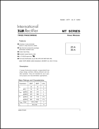 Click here to download 26MT120 Datasheet