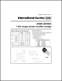 Click here to download 2KBB05 Datasheet