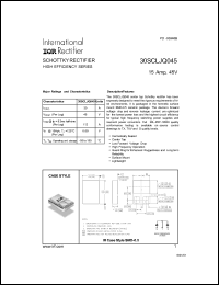 Click here to download 30SCLJQ045 Datasheet