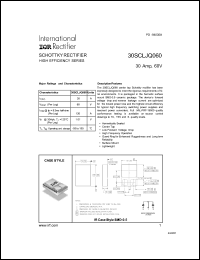 Click here to download 30SCLJQ060 Datasheet