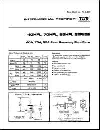 Click here to download 40HFLR100S05 Datasheet