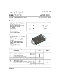 Click here to download 40MT120UH Datasheet