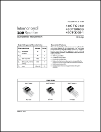 Click here to download 48CTQ060S Datasheet