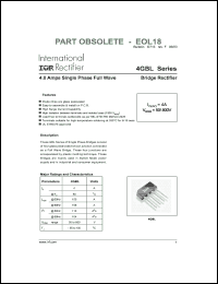 Click here to download 4GBL006 Datasheet