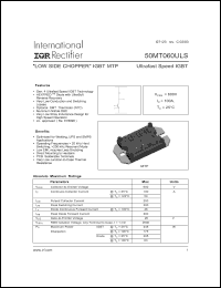 Click here to download 50MT060ULS Datasheet
