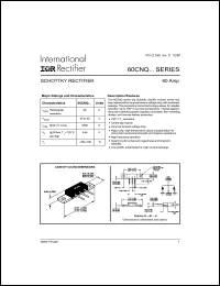 Click here to download 60CNQ Datasheet