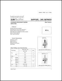 Click here to download 80PF120 Datasheet