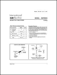 Click here to download 80SQ035 Datasheet